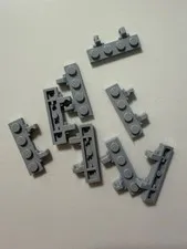 LEGO 44568 Light Bluish Gray Hinge Plate 1 x 4 Locking Dual 1 Fingers (x1)