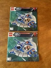 Lego Star Wars INSTRUCTION MANUALS ONLY 9499 - 1 & 2 Gungon Sub