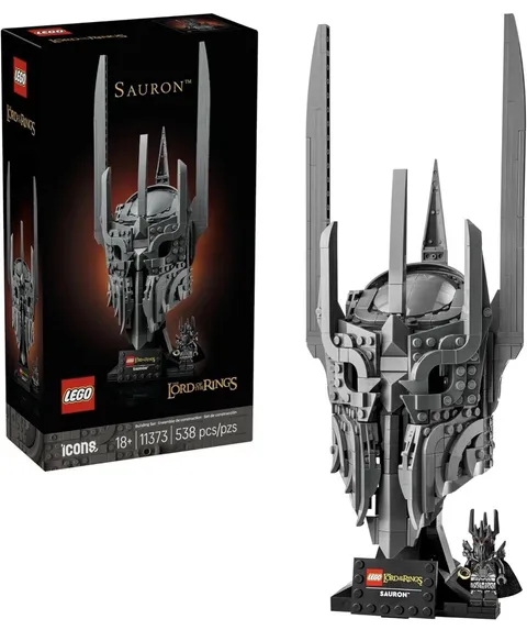 LEGO Icons 11373 The Lord of the Rings Sauron Helmet Sealed New