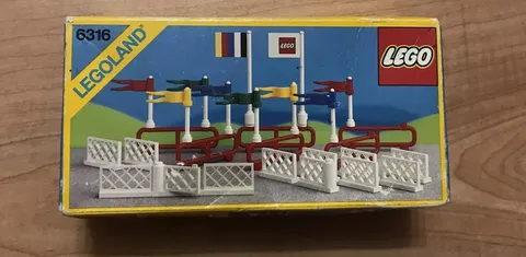Vintage Lego 6316 Flags and Fences New Sealed /New & Sealed