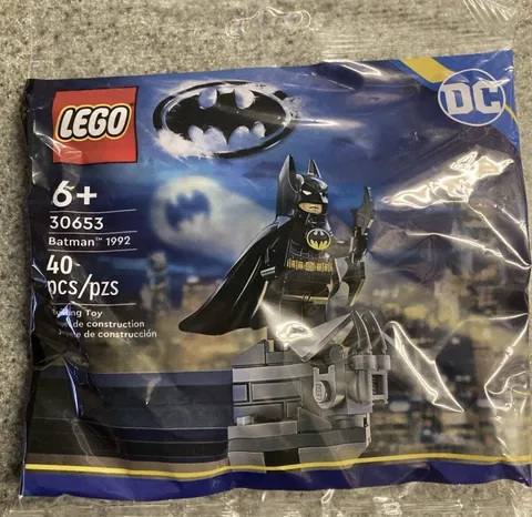 NEW, SEALED, Retired LEGO Super Heroes: Batman 1992 Michael Keaton 30653 Polybag