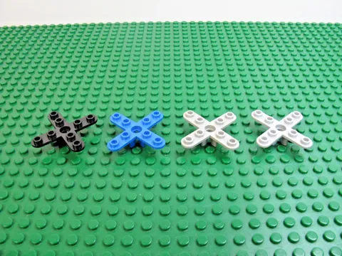 LEGO Propeller 4 Blade 5 D. Rounded Ends Open Hub (2 PCS) #2479 - Choose Color