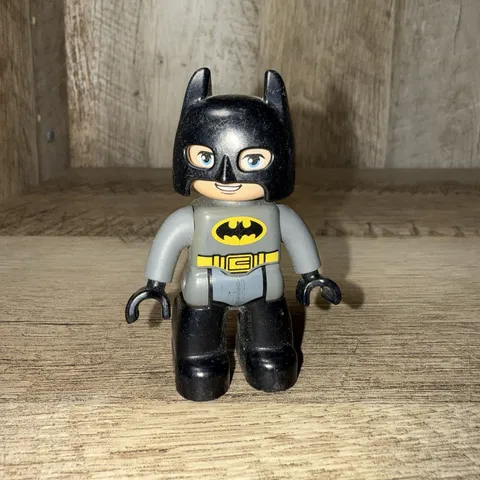 🟪 Lego Duplo Batman Black Gray Figure DC Comics Superheroes Replacement