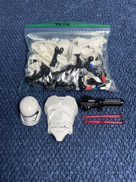 LEGO STAR WARS 75114 First Order Stormtrooper 100% Complete 