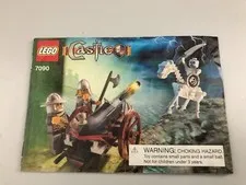 Lego Castle 7090 Crossbow Attack Instruction Manual Good Condition