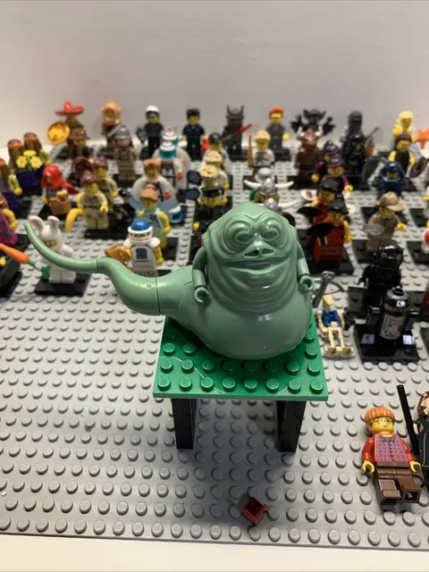 LEGO Star Wars Jabba the Hutt Minifigure 2002 44361 Rare & Complete