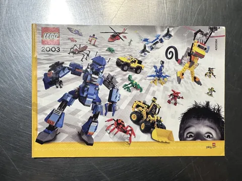 LEGO 2003 Club Manual Booklet Only  Used Condition
