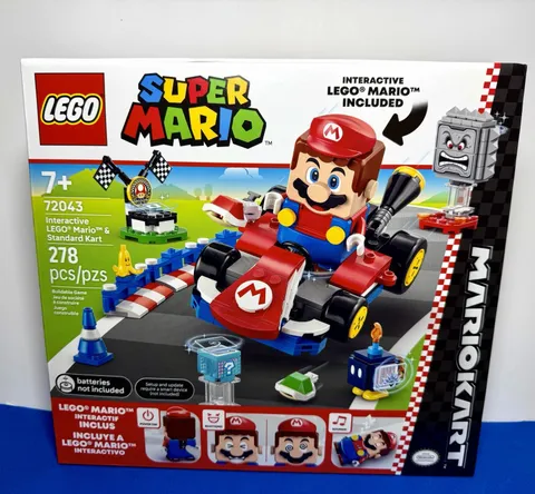 LEGO Super Mario: Mario Kart #72043- Interactive LEGO Mario Kart & Standard Kart