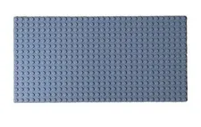 Lego Dark Stone Grey 16 Studs x 32 Studs BasePlate