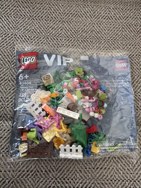 LEGO 40606 SEASONAL SPRING FUN VIP ADD-ON PACK NEW SEALED