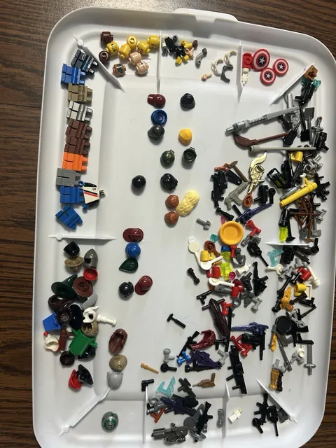 20 Lb Bulk Lego Lot + Misc Minifig Parts & Education 45100