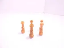 5 LEGO minifigure utensil telescopes pearl gold part 64644