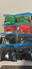 8 bags LEGO Bulk Lot Mixed Pieces & Parts Multicolor Plastic Bag Lot