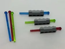 Lego 15301c01 Projectile Launcher 1x4 spring shooter x3 with darts 15303
