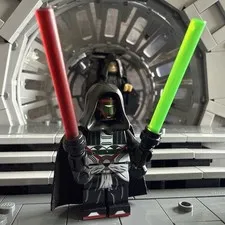 Brickluv Darth Revan  Mini figure and Cape