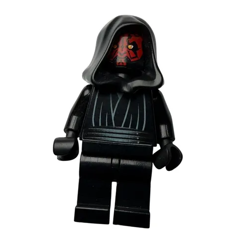 LEGO Star Wars Darth Maul Minifigure with Hood Black Sith Robes sw0003