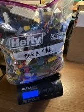 LOT BULK LEGO BRICKS AND PARTS 7 Lbs LARGE SUPER STORAGE BAG FULL BagA