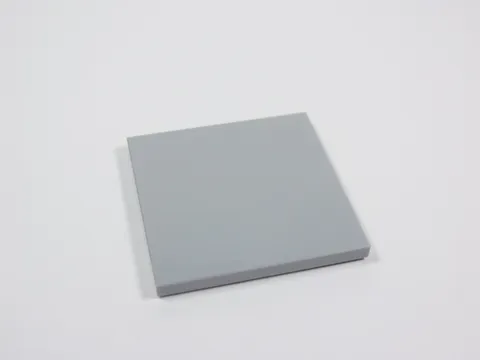 LEGO Light Bluish Gray 4x4 Smooth Tile Plate S3