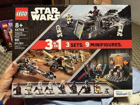 LEGO Star Wars: Galactic Adventures Pack (66708) 3 In 1 - Ahsoka Maul Mando WOW!