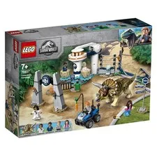 LEGO Jurassic World 75937 Triceratops Rampage Dinosaur Set