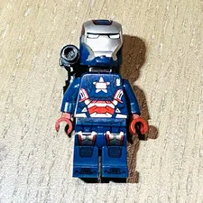 LEGO Marvel Superheroes Iron Patriot Minifigure Figure