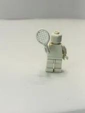 Lego Minifigure Utensil Tennis Racket White 93216