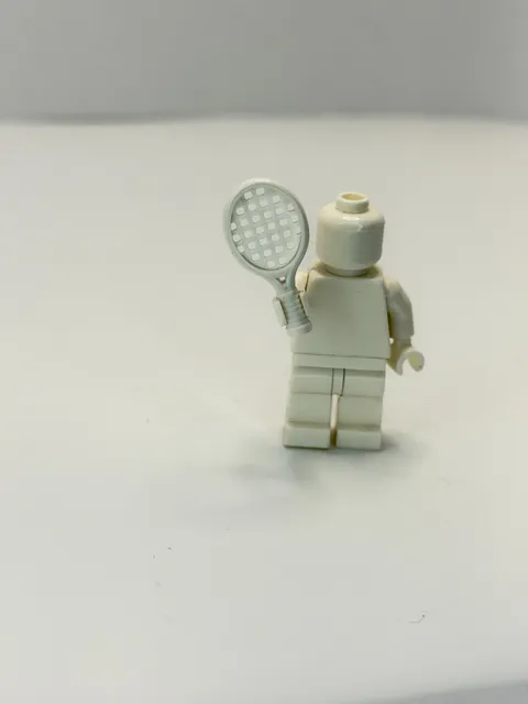 Lego Minifigure Utensil Tennis Racket White 93216