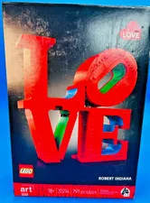 LEGO Art LOVE Collectible Building Set, Home Decor and Couples Gift Idea 31214