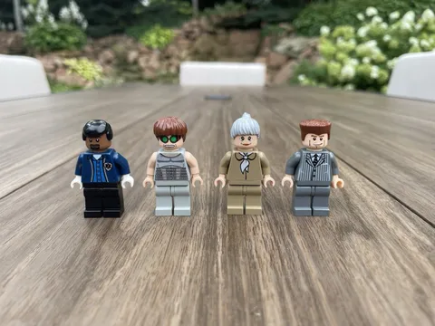LEGO Spiderman 2 Minifigure Lot Rare 2004 Doc Ock 4857