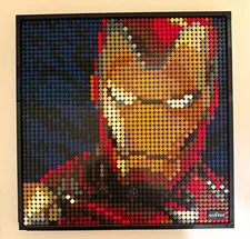 LEGO Art Iron Man Mosaic (31199) Set of 3- 3167 pcs each Ages 18+ (2020)