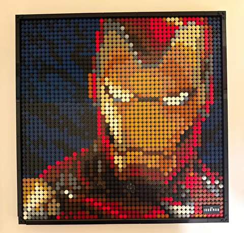 LEGO Art Iron Man Mosaic (31199) Set of 3- 3167 pcs each Ages 18+ (2020)