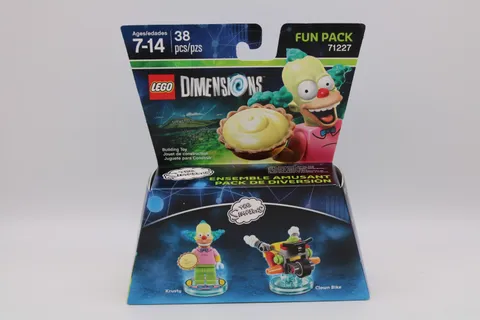 LEGO Dimensions 71227 Krusty Fun Pack The Simpsons NEW Sealed Retired EOL