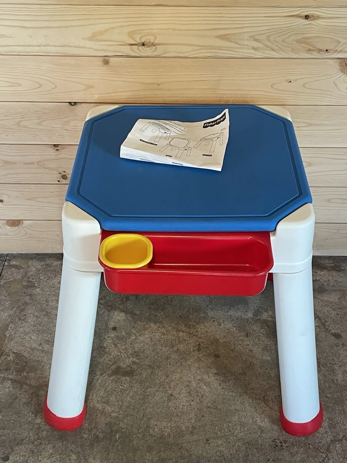 VTG 1994 Fisher Price 3 In 1 Lego Table Creativity Table Duplo Sz. Base Plate