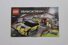 LEGO® Racers 8124 Ice Rally Instruction Manual Only!