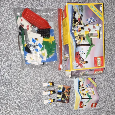 LEGO Pirates 6265 Sabre Island Complete Set w/ Box Instructions Vintage 1989
