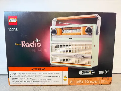 Lego Creator Expert Retro Radio Set 10334