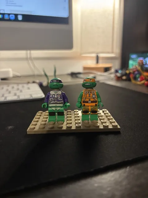 Ninja Turtle Lego Minifigure Haul 2x Michelangelo And Donatello