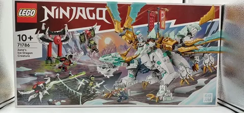 Lego Zen's Ice Dragon 71786 Ninjago Used