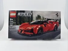 🏎️ LEGO 77254 Ferrari SF90 XX Stradale Sports Car Speed Champions * NEW Sealed
