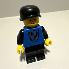 LEGO Minifigure, Minifig, Castle, Black Falcon Guard, Vintage cas254