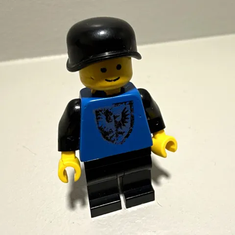 LEGO Minifigure, Minifig, Castle, Black Falcon Guard, Vintage cas254