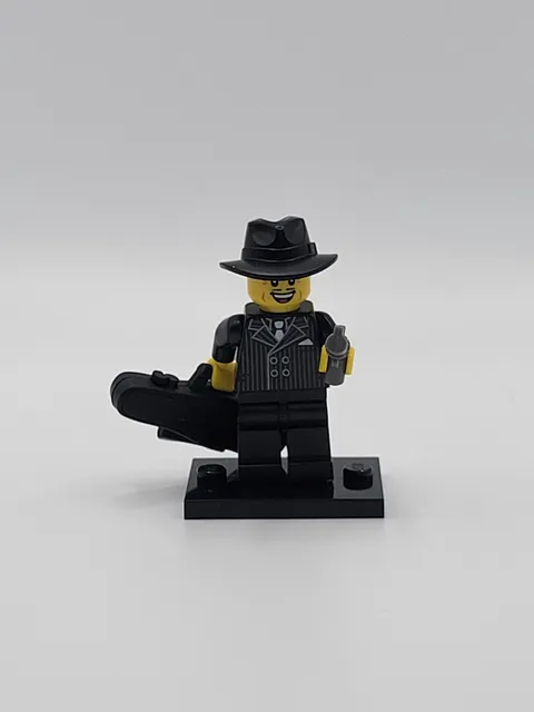Lego CMF Minifigure Series 5 - Gangster w/ Violin Case & Gun Complete 8805-16