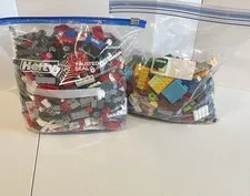 LEGO BRICKS And Building Bricks GALLON BAGS- Assorted Colors Pieces Handcuffs