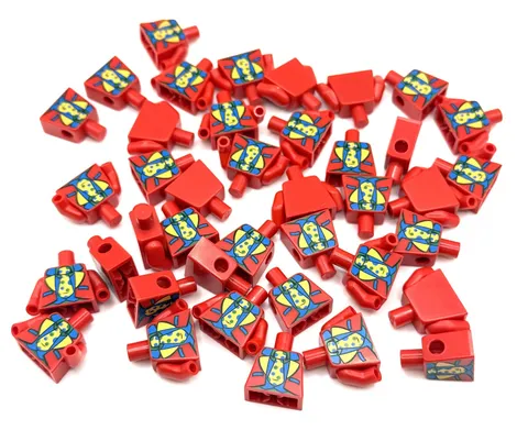 LEGO Bulk Lot of Minifigure Torso ONLY, Series 5, Clown, SOLD AS IS  inv.611