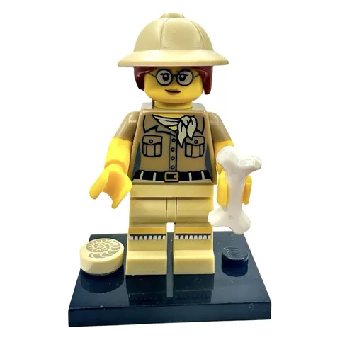 Lego Collectible Minifigure Series 13, (71008) Paleontologist Complete