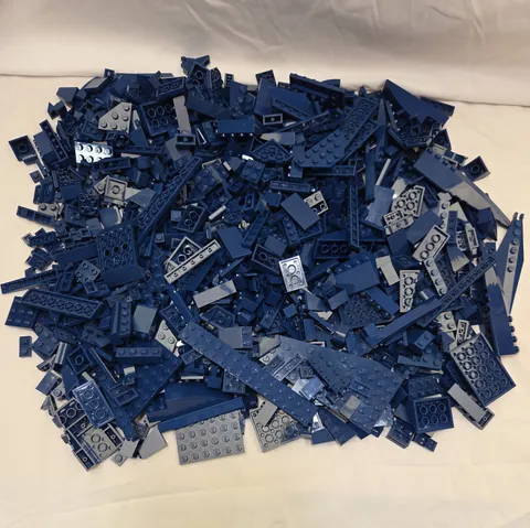 LEGO Bulk 1.5lbs+ DARK BLUE Authentic Blocks Plates & More!