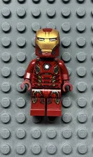 LEGO Marvel Super Heroes Iron Man Mark 45 Armor Minifigure 76029 SH164 Sh0164