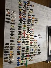 LEGO Assorted Minifigure Lot w/ Mixed Minifigures, Accessories & Parts