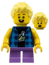 LEGO: Child Boy Flannel Vest Banana (cty1615)