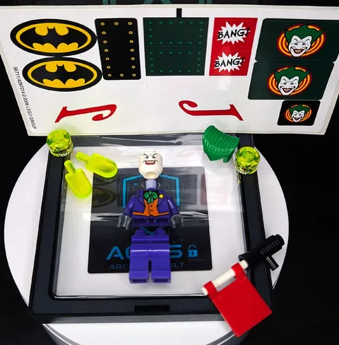 LEGO The Joker Bat005/Sticker Sheet Set 7782 Pristine Brand New Never Assembled